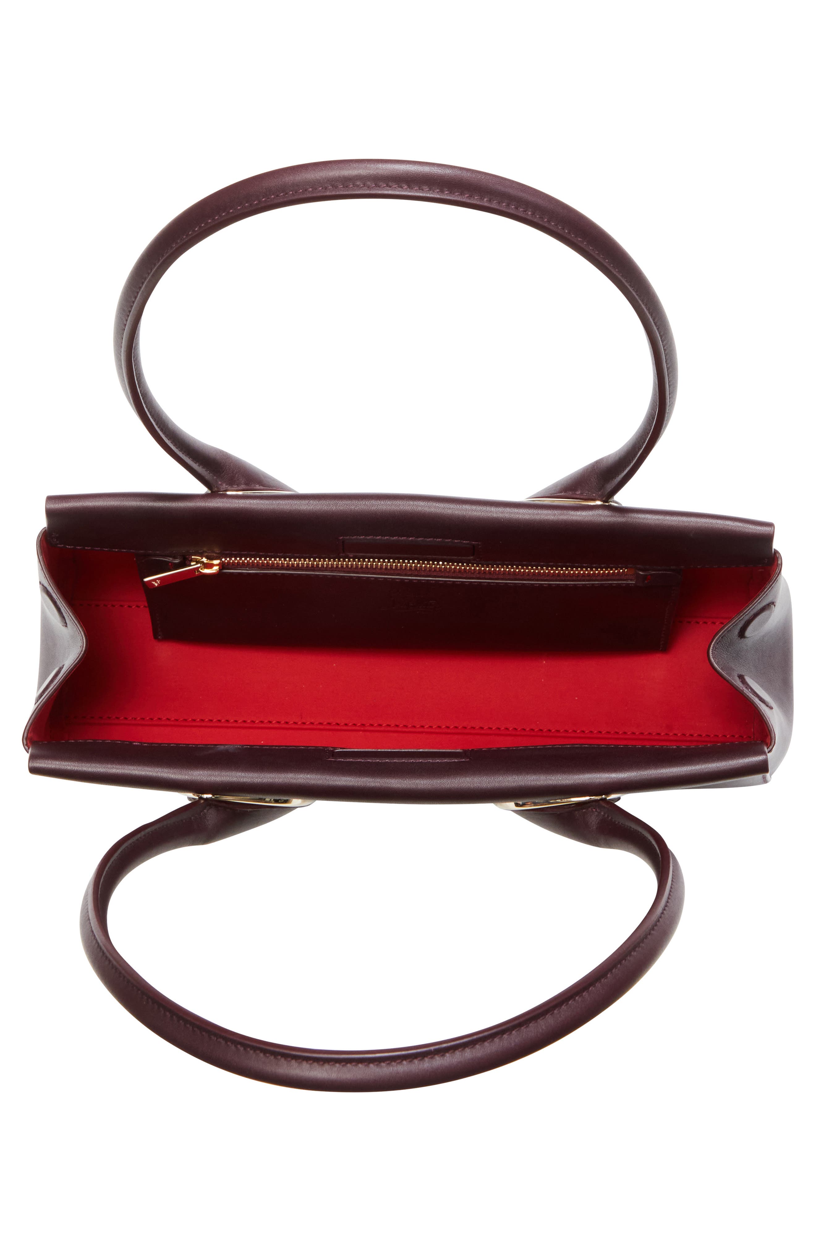 Calfskin Baguette Handbag, Alternate, color, AMARA