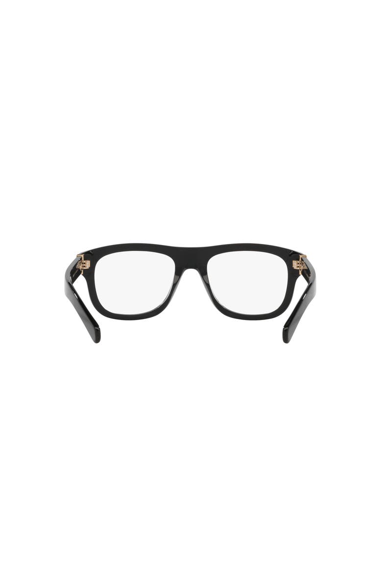 Gucci 54mm Round optical glasses, Alternate, color, Black