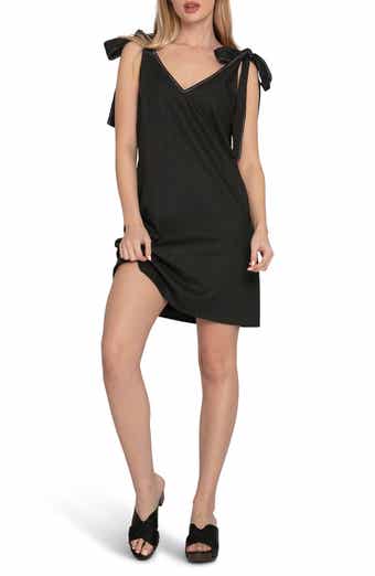 Burning Love Tie Shoulder Minidress