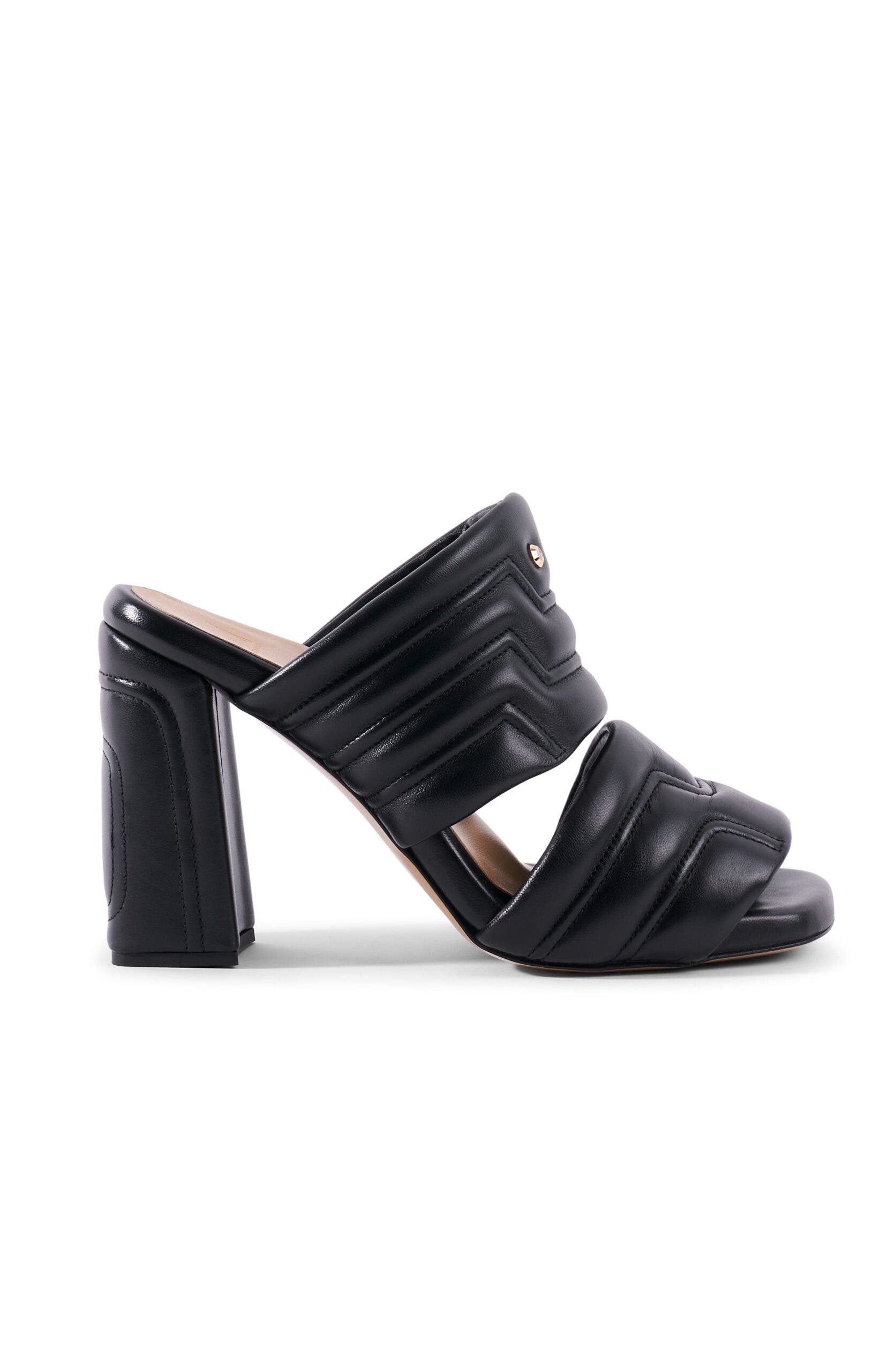 Stinaa.J Maty Orthopedic High Heel Sandal, Alternate, color, Black Leather