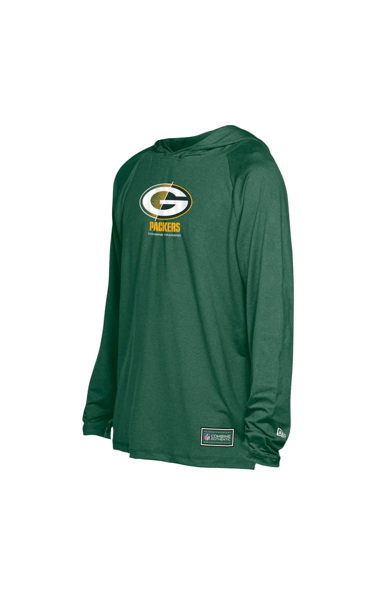 New Era Men's New Era  Green Green Bay Packers Functional Fandom Hoodie, Alternate, color, Green