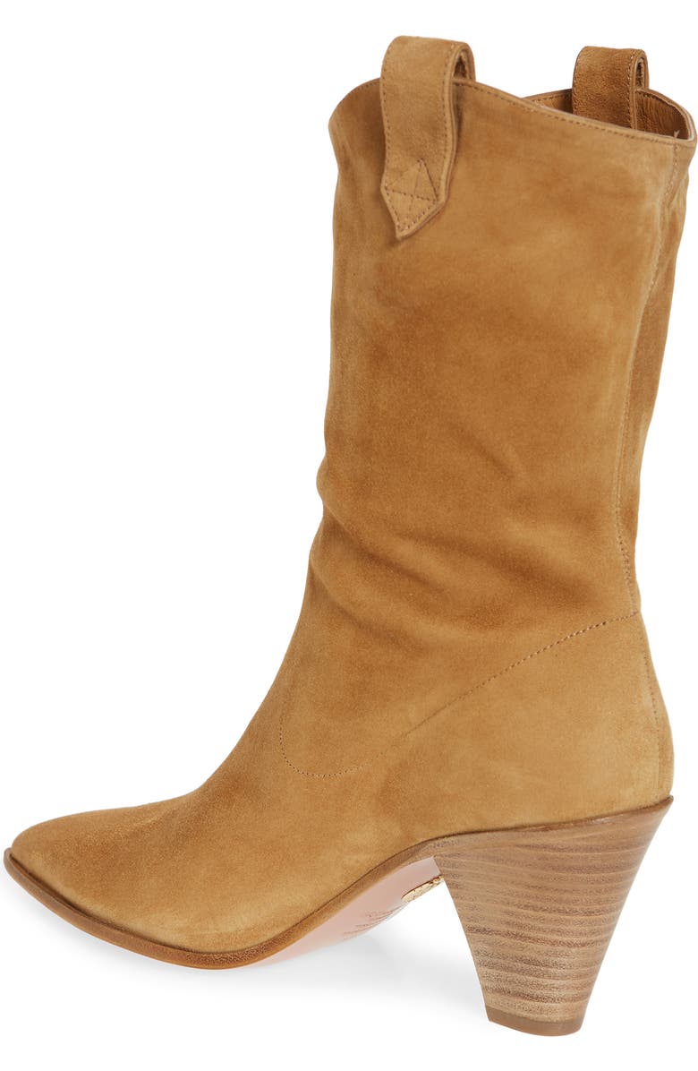 Aquazzura Boogie Western Boot, Alternate, color,