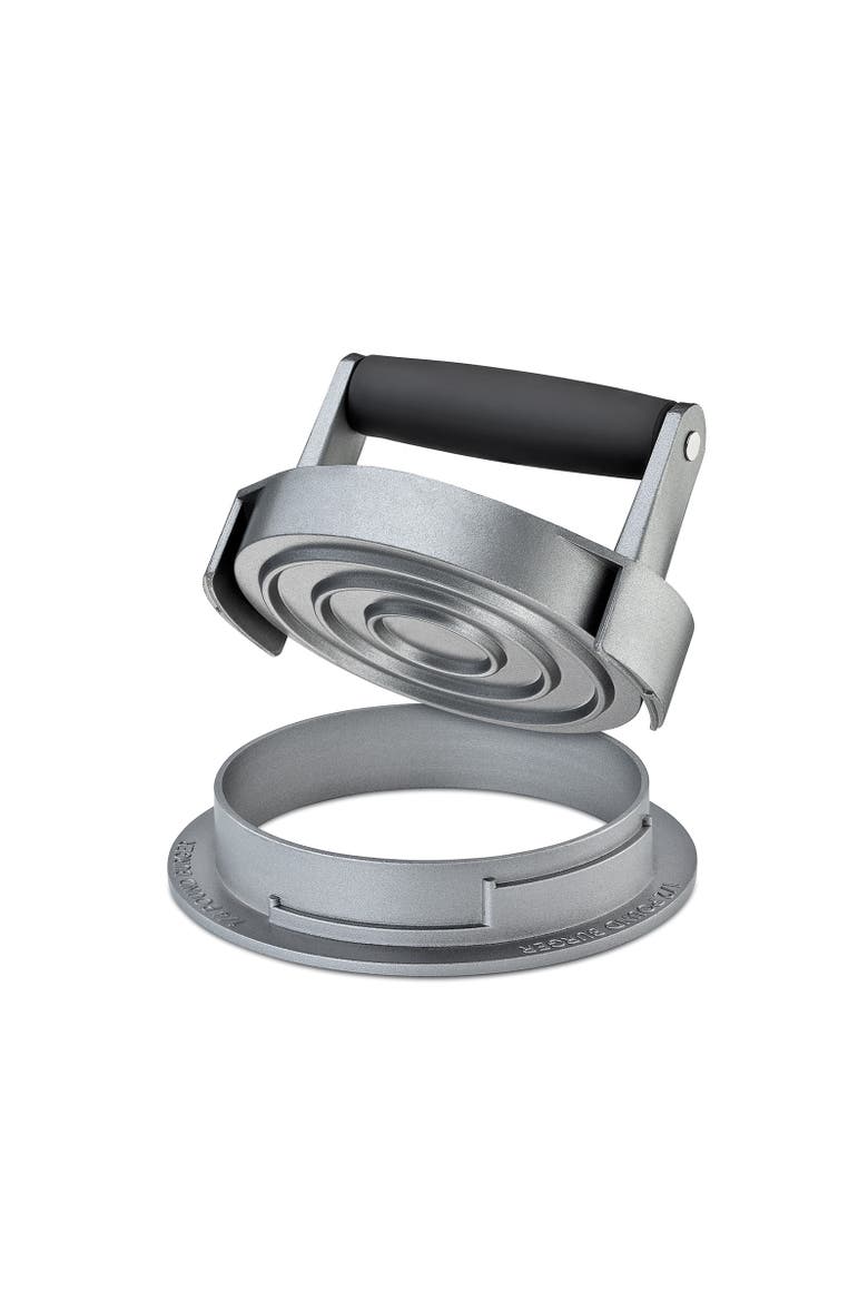 Trio Burger Press, Gray, Alternate, color, Black