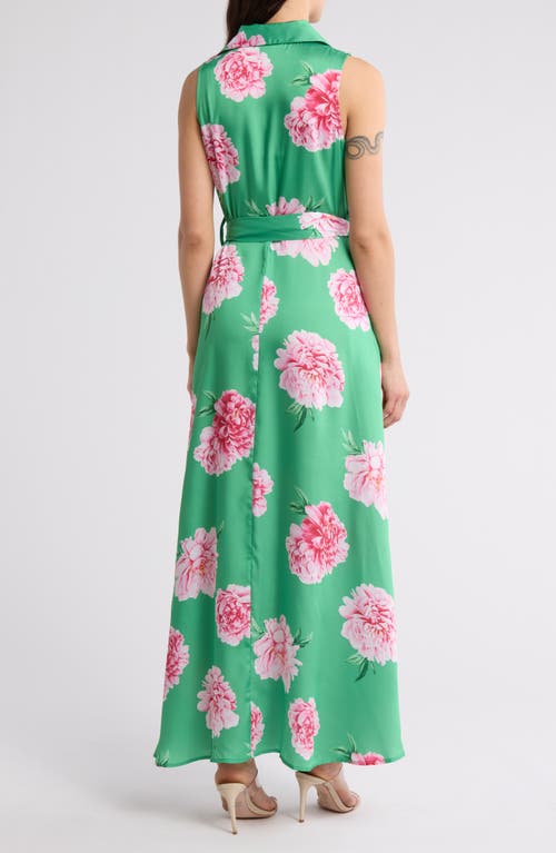 By Design Evangeline Maxi Dress In Spring Peony