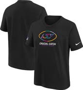 Nike Youth Nike Black New York Jets 2024 NFL Crucial Catch T-Shirt