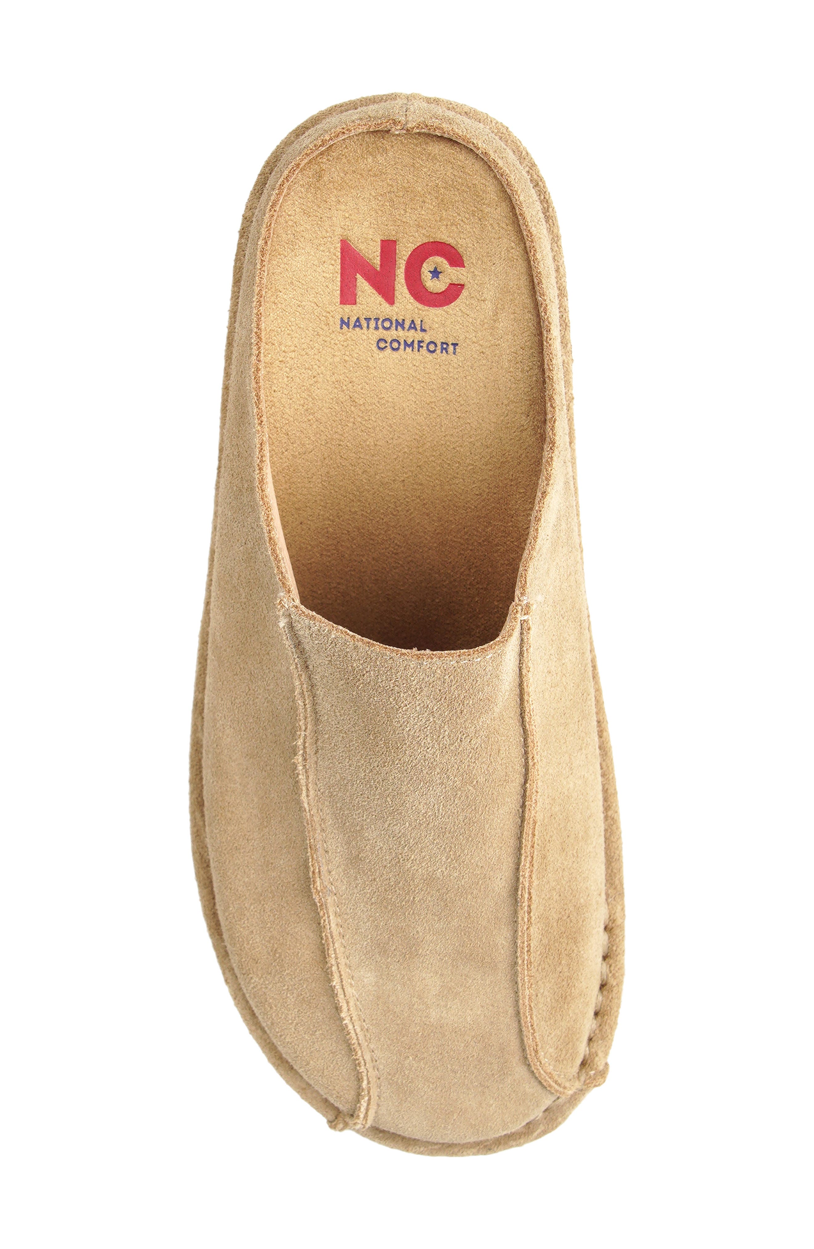 Suede Mule, Alternate, color, NATURAL SUEDE