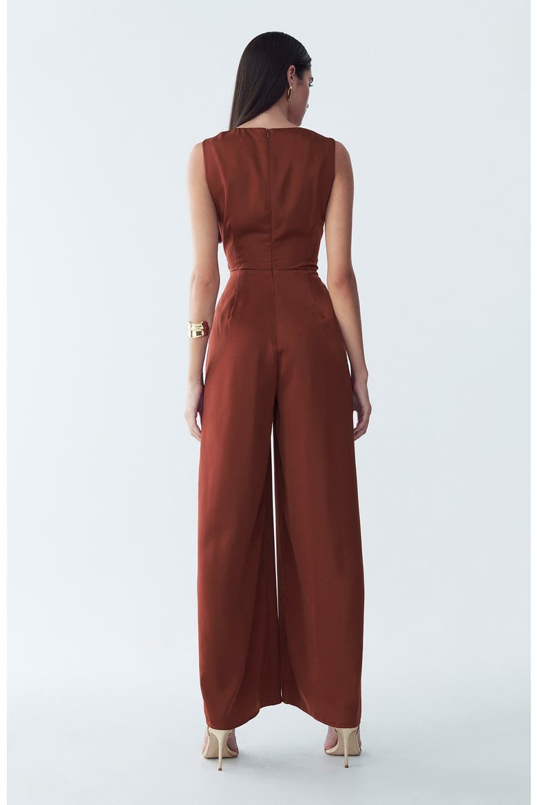 Livleigh Jumpsuit, Alternate, color, Copper