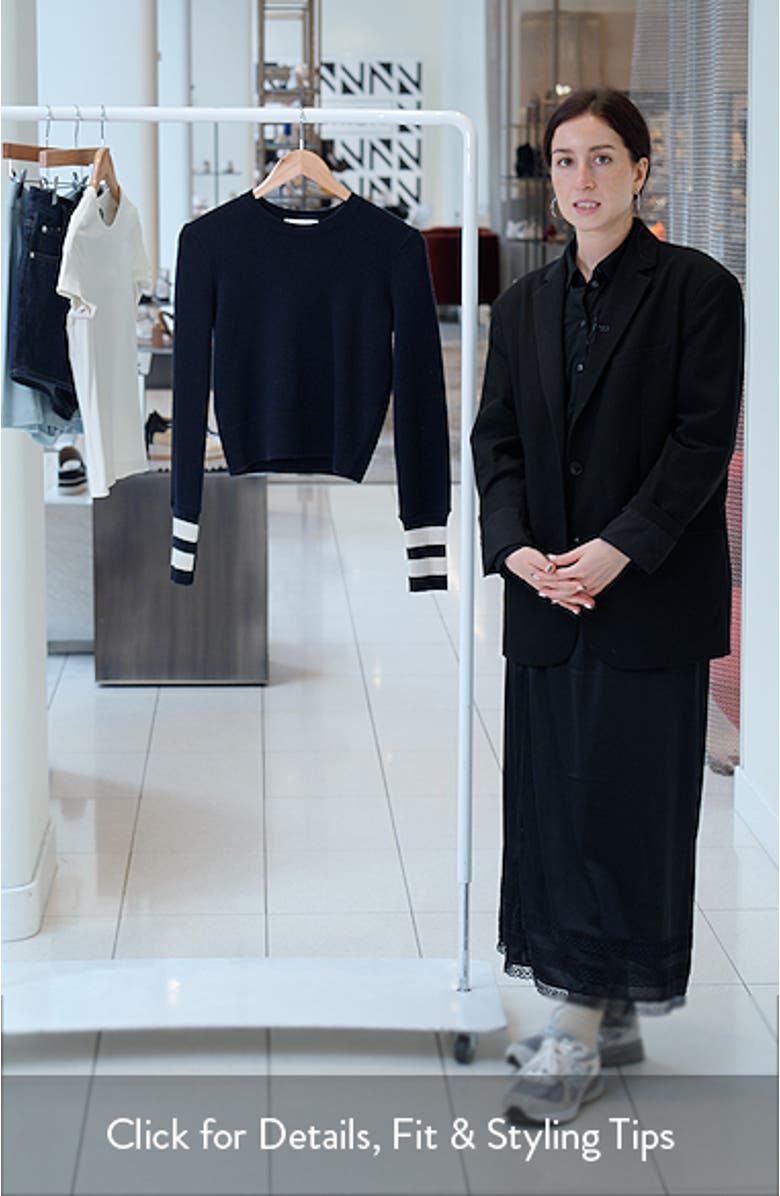 The Club Cashmere Blend Sweater, sales video thumbnail