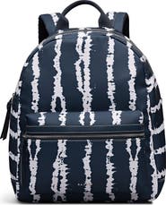 Radley Halley Row - Tie Dye Stripe Medium Ziptop Backpack