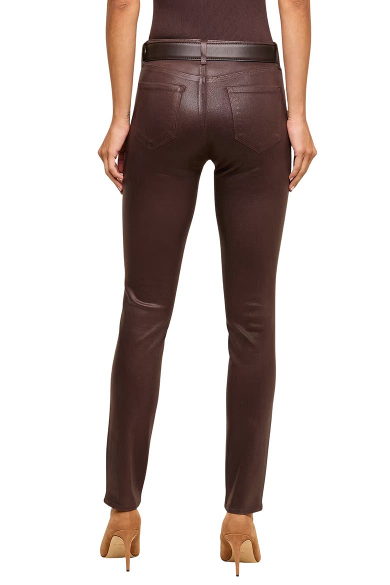 Lagence Jyothi High Rise Skinny Jeans, Alternate, color, DARK JAVA COATED