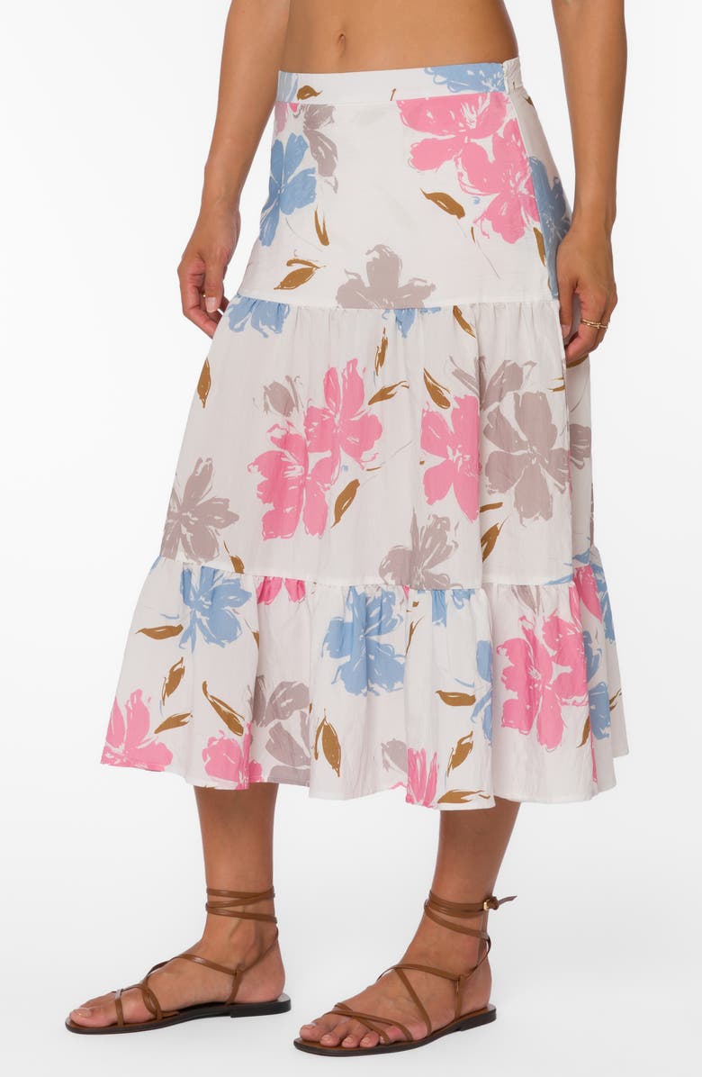 VELVET HEART Tiered Midi Skirt, Alternate, color, 