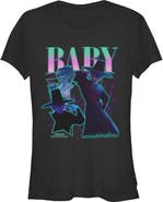 KPop Demon Hunters Junior's KPop Demon Hunters Baby Saja Collage  Graphic T-Shirt
