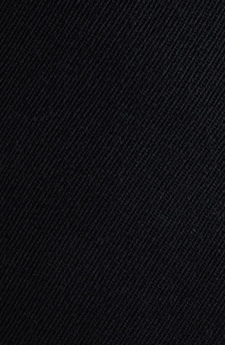 Balenciaga Wool Twill A-Line Midi Skirt, Alternate, color, 1000 Black