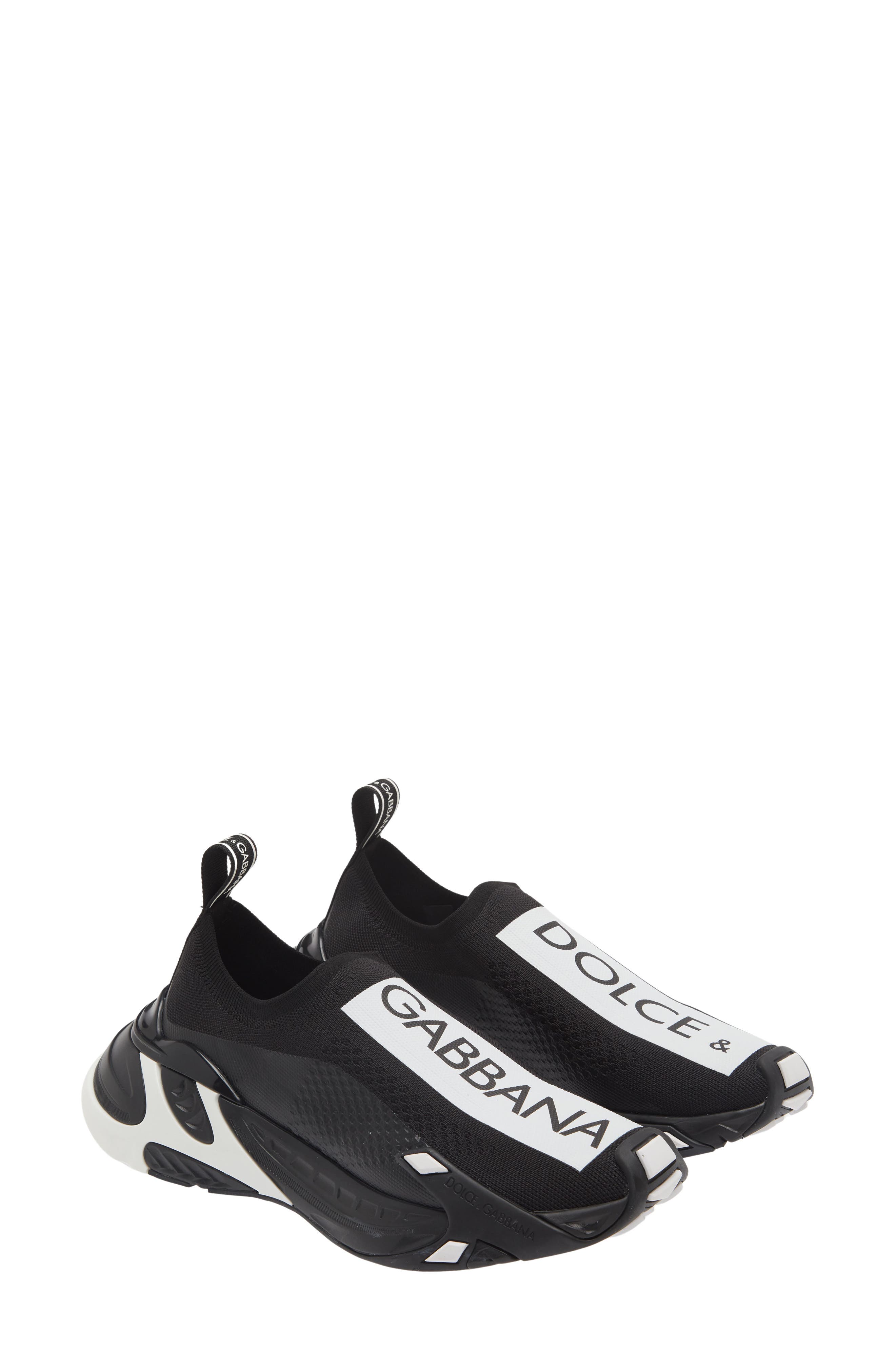 Dolce&Gabbana Sorrento Logo Slip-On Sneaker, Main, color, 