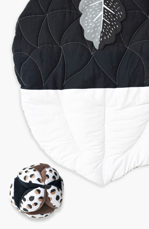 Acorn Playmat with Crinkle Toy and Clutch Ball Bundle