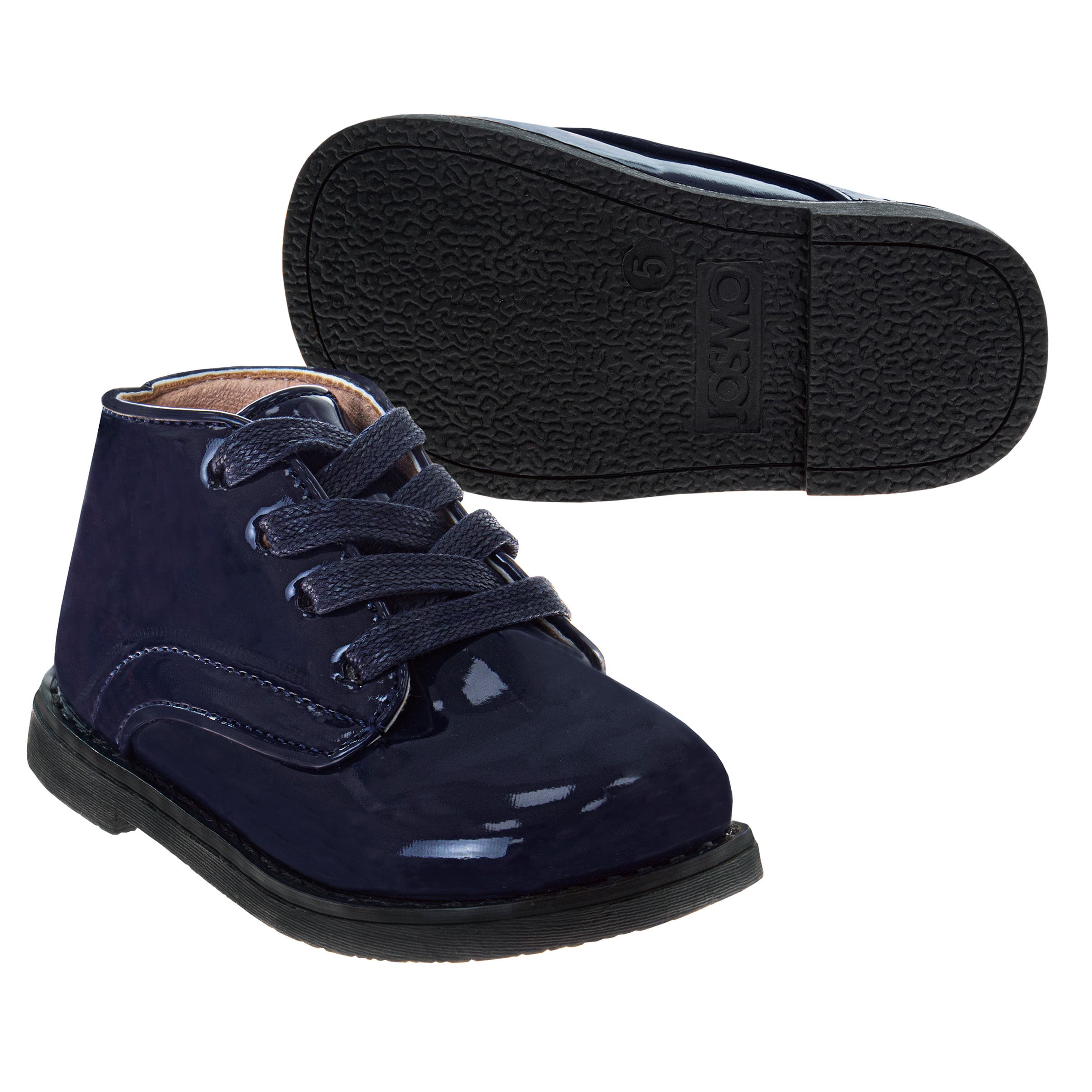 Kids Oxfords Shoes, Alternate, color, Navy Patent