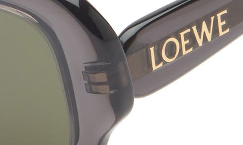 Loewe 51mm Rectangular Sunglasses In Gray