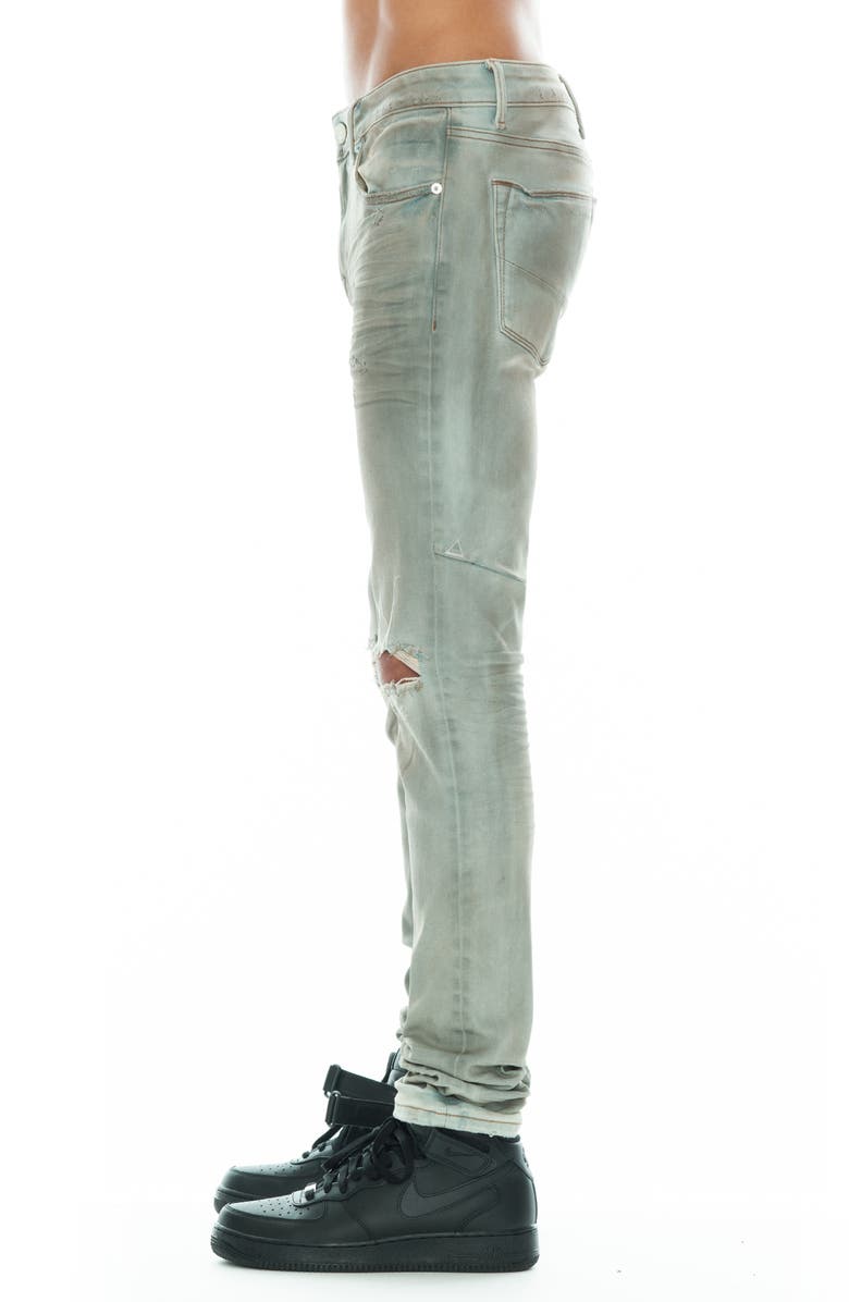 HVMAN Rocker Stretch Slim Fit Jeans, Alternate, color, Reef