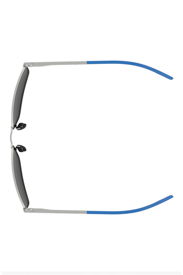 Square Sport Sunglasses, Alternate, color, MATTE RUTHENIUM BLUE