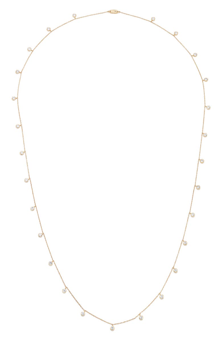 Dean Davidson Orsay Necklace, Main, color, Clear Cz