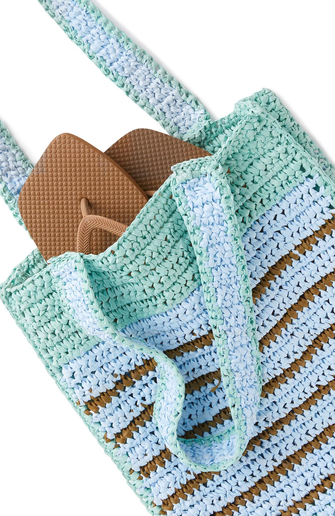 Cotton On Sierra Woven Tote Bag, Alternate, color, 