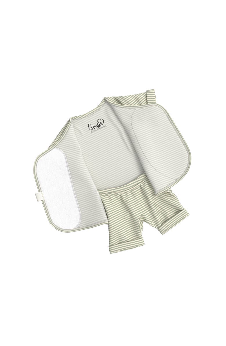 Bonsie Baby - Romper, Alternate, color, Mint Twist