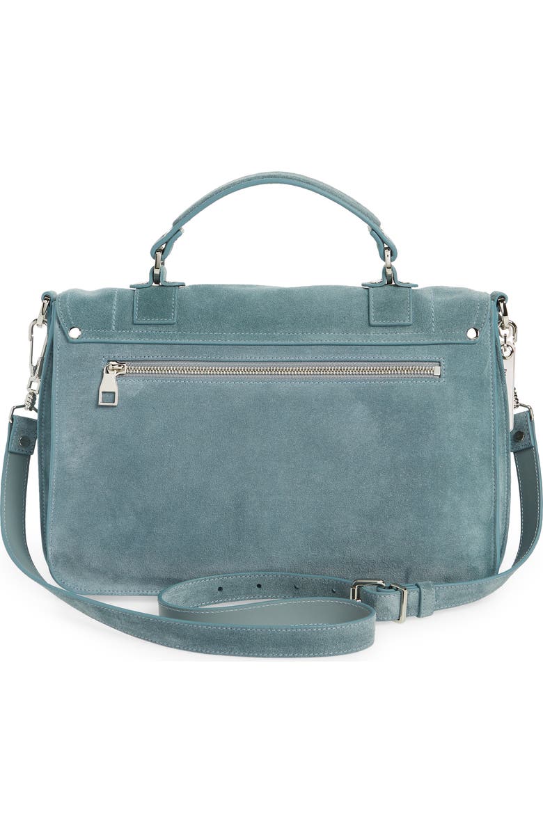 Proenza Schouler Medium PS1 Suede Crossbody Bag, Alternate, color,