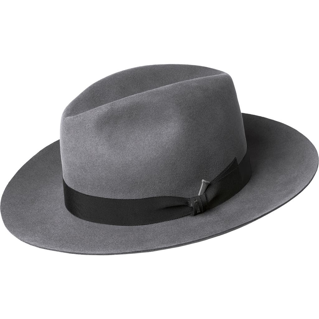 Bailey Ralat Felted Fedora In Gray