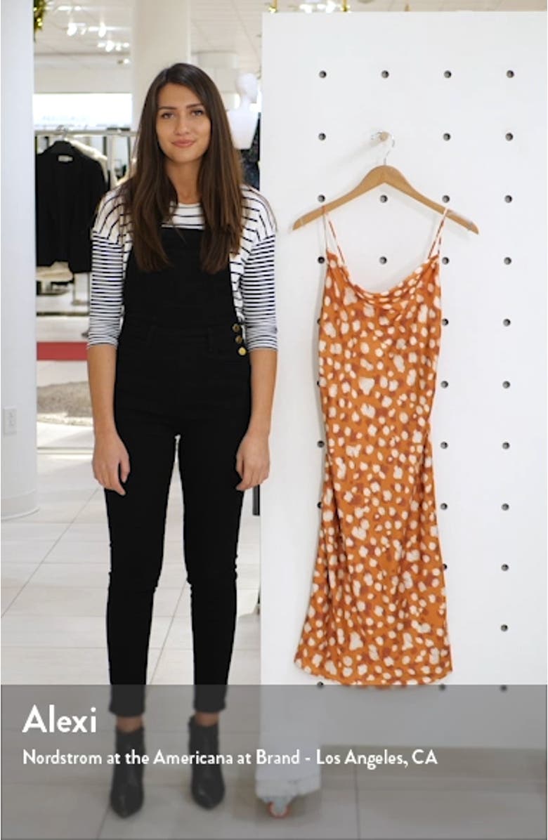 Animal Spot Slipdress, sales video thumbnail