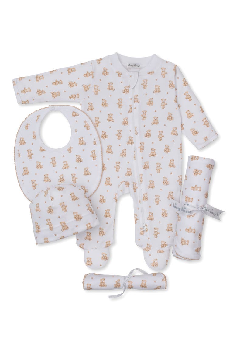 Teddy Bear 5-Piece Set, Main, color, TAN