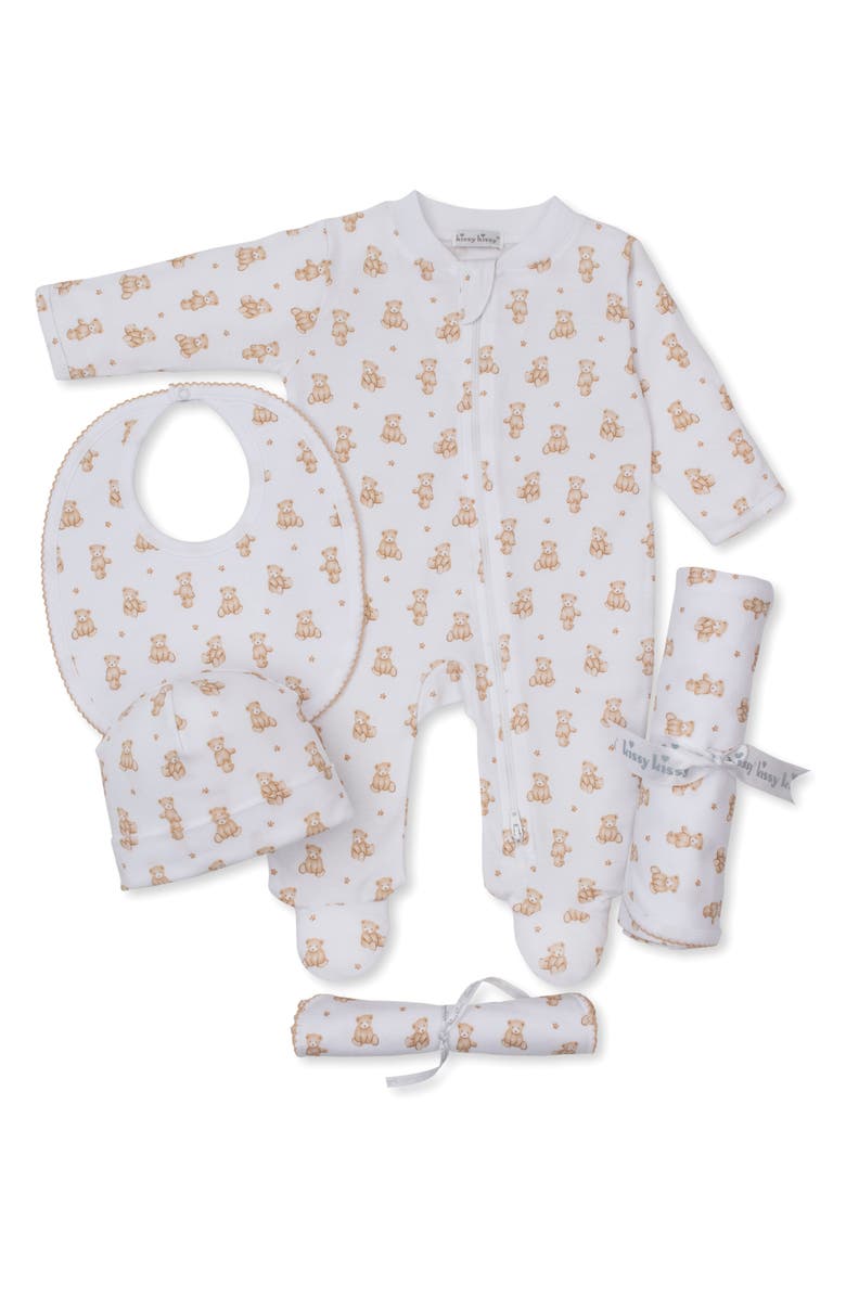 Kissy Kissy Teddy Bear 5-Piece Set, Main, color, 