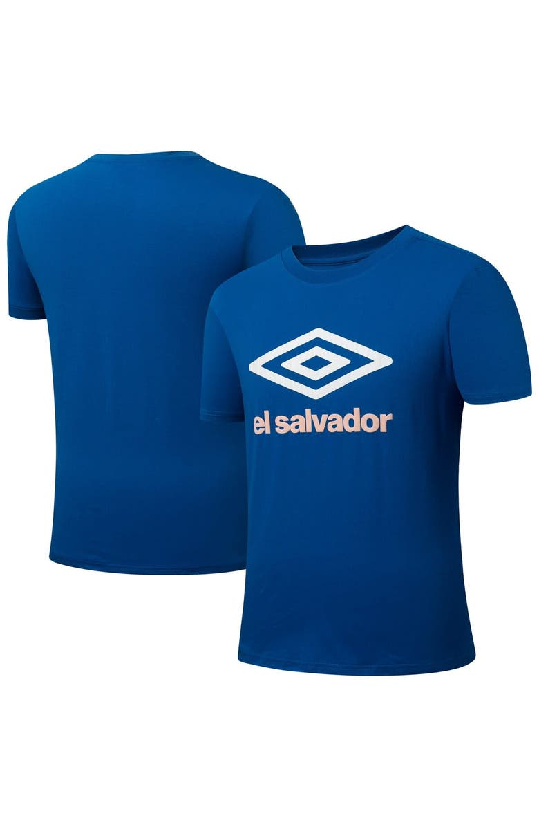 Umbro Men's Umbro Blue El Salvador National Team Graphic T-Shirt, Main, color, Blue