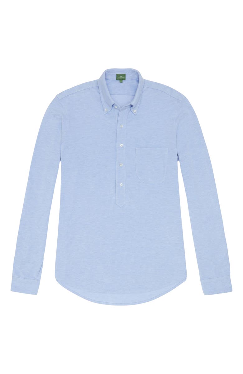 Sid Mashburn Long Sleeve Button-Down Polo, Alternate, color, 