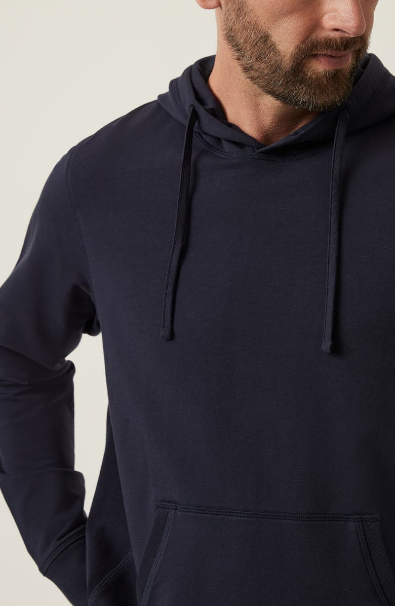 34 Heritage Stretch French Terry Hoodie, Alternate, color, Navy