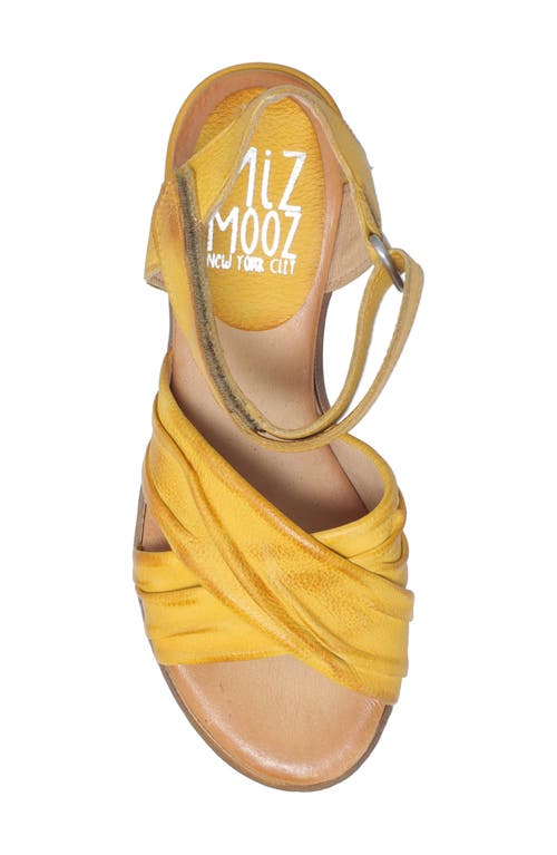Miz Mooz Colette Sandal In Marigold