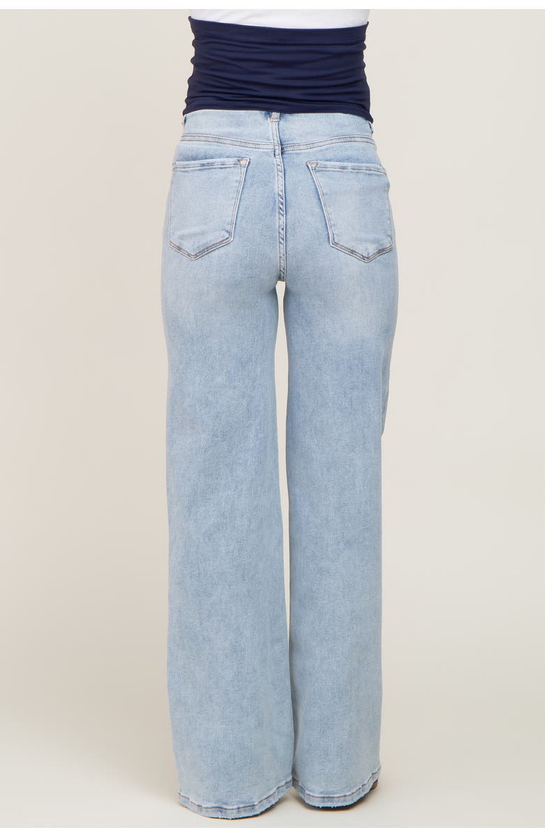 PinkBlush Wide Leg Maternity Jeans, Alternate, color,