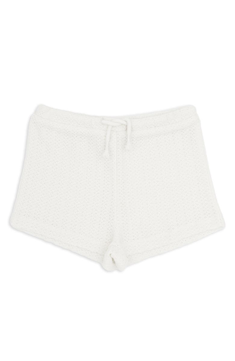 Feather 4 Arrow Kids' Sheer Cotton Cover-Up Shorts, Main, color, 