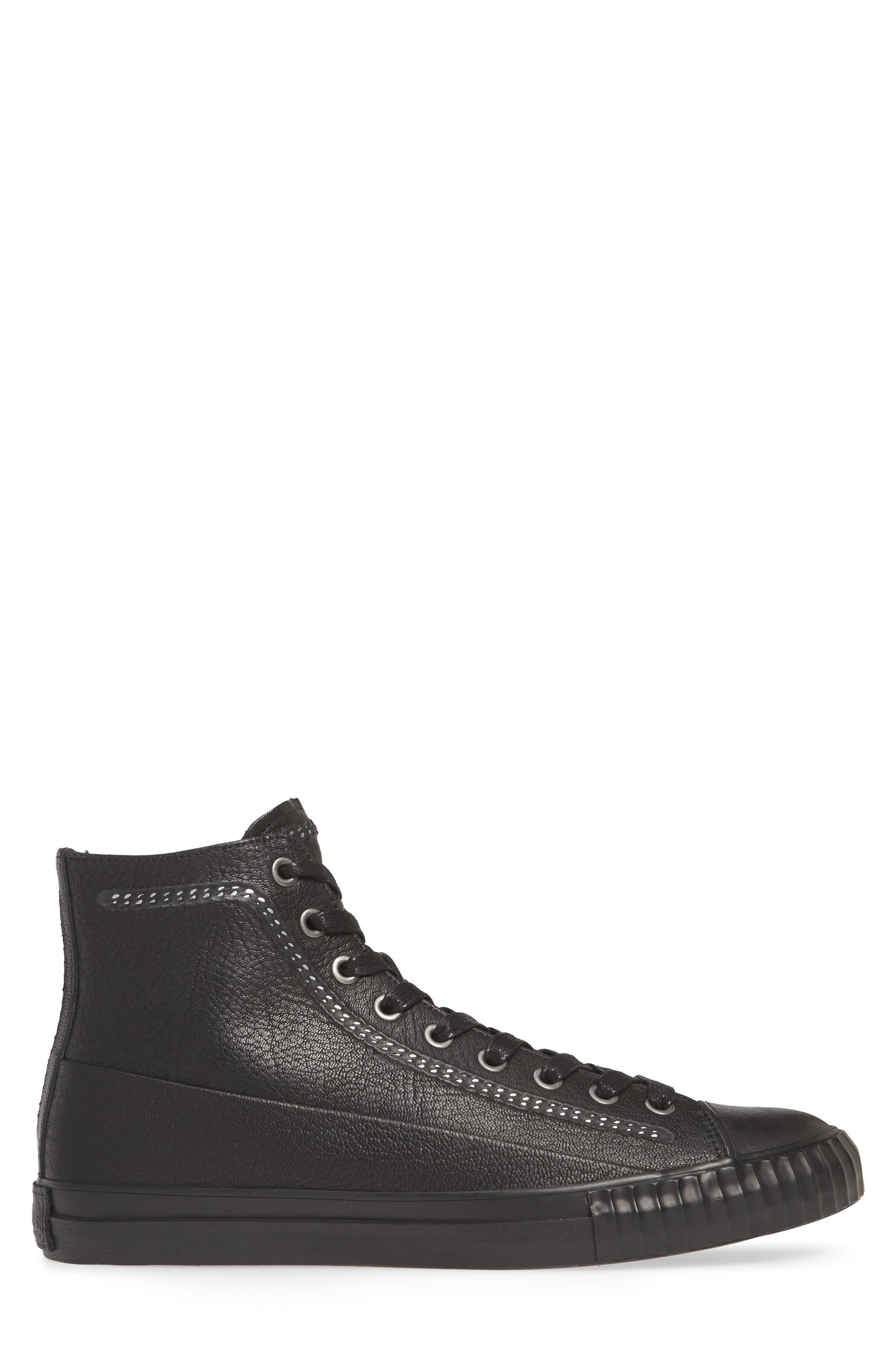 Bootleg by John Varvatos John Varvatos Star USA High Top Leather Sneaker, Alternate, color, 