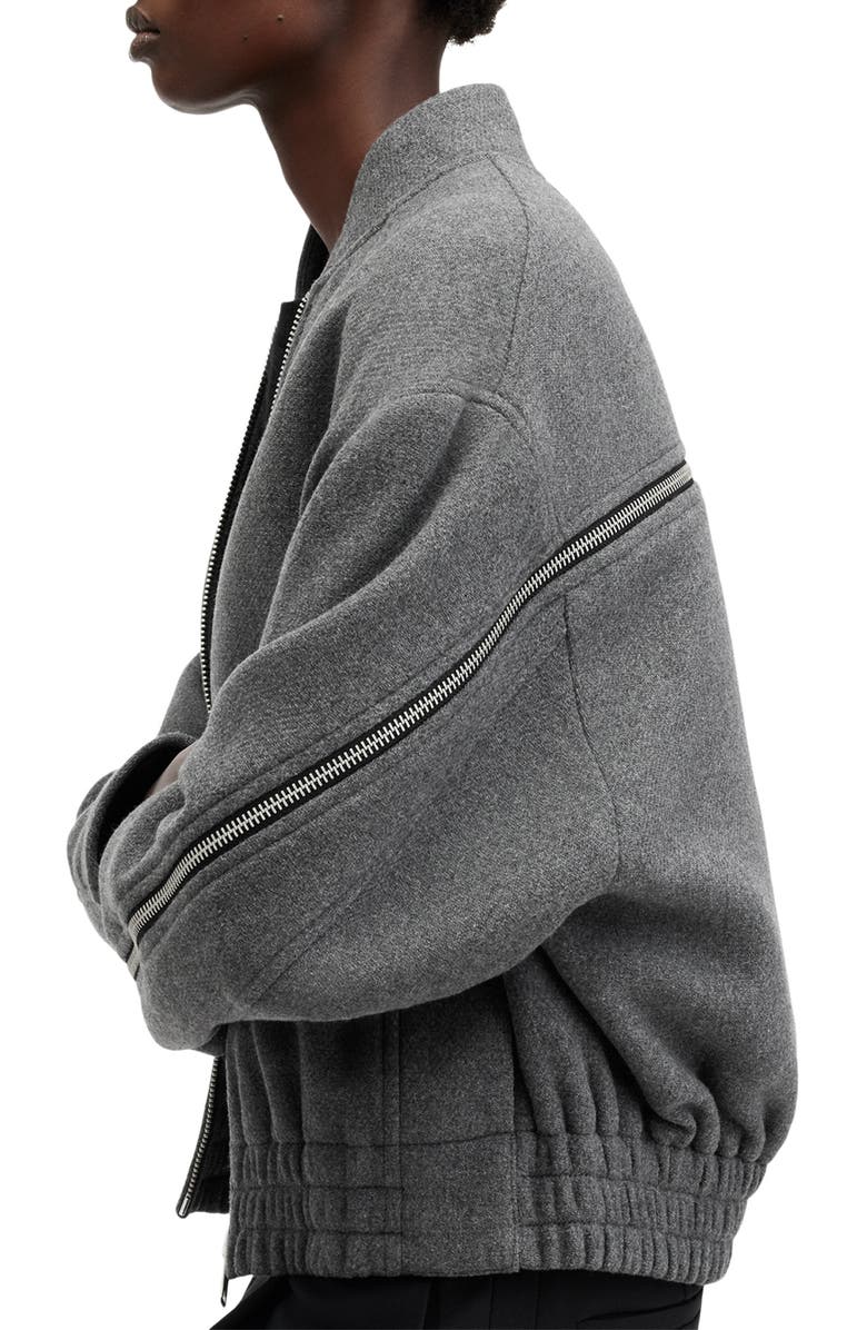 AllSaints Hackney Bomber Jacket, Alternate, color, 