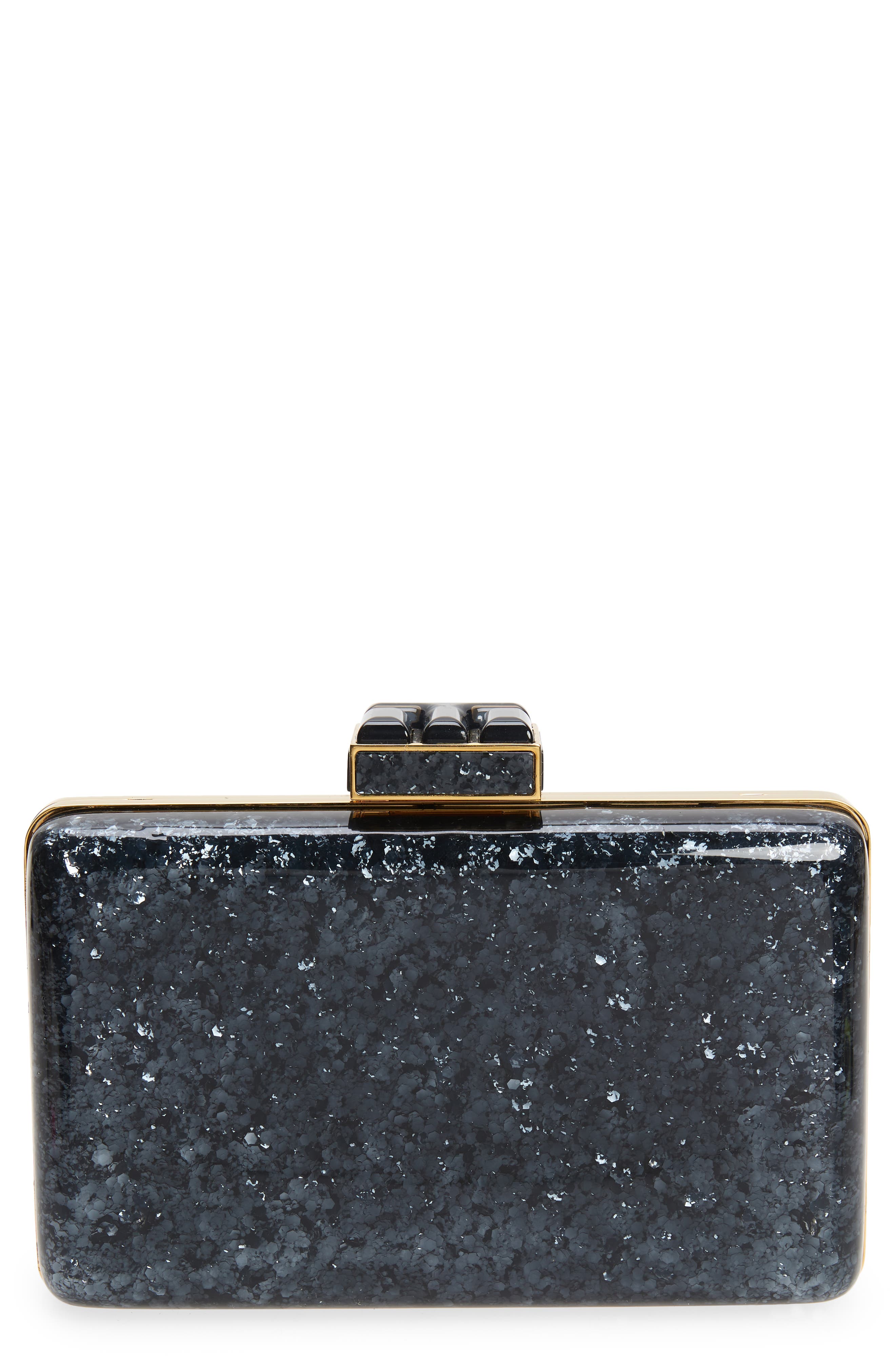 TOM FORD Glitter Clutch, Main, color, 