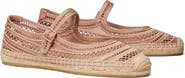 Tory Burch Open Weave Mary Jane Espadrille Flat