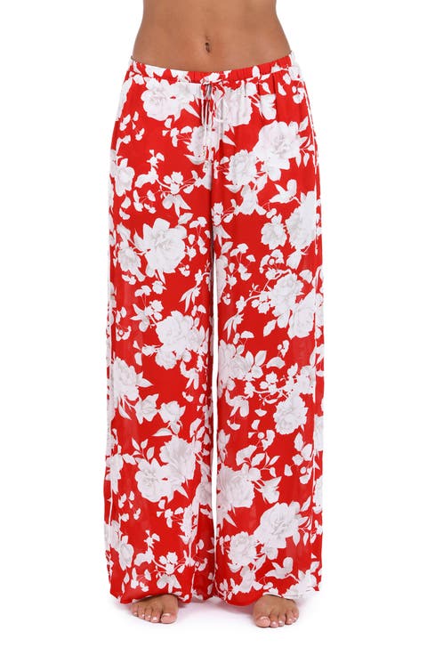 Geraldine Ikebana Cover-Up Pants