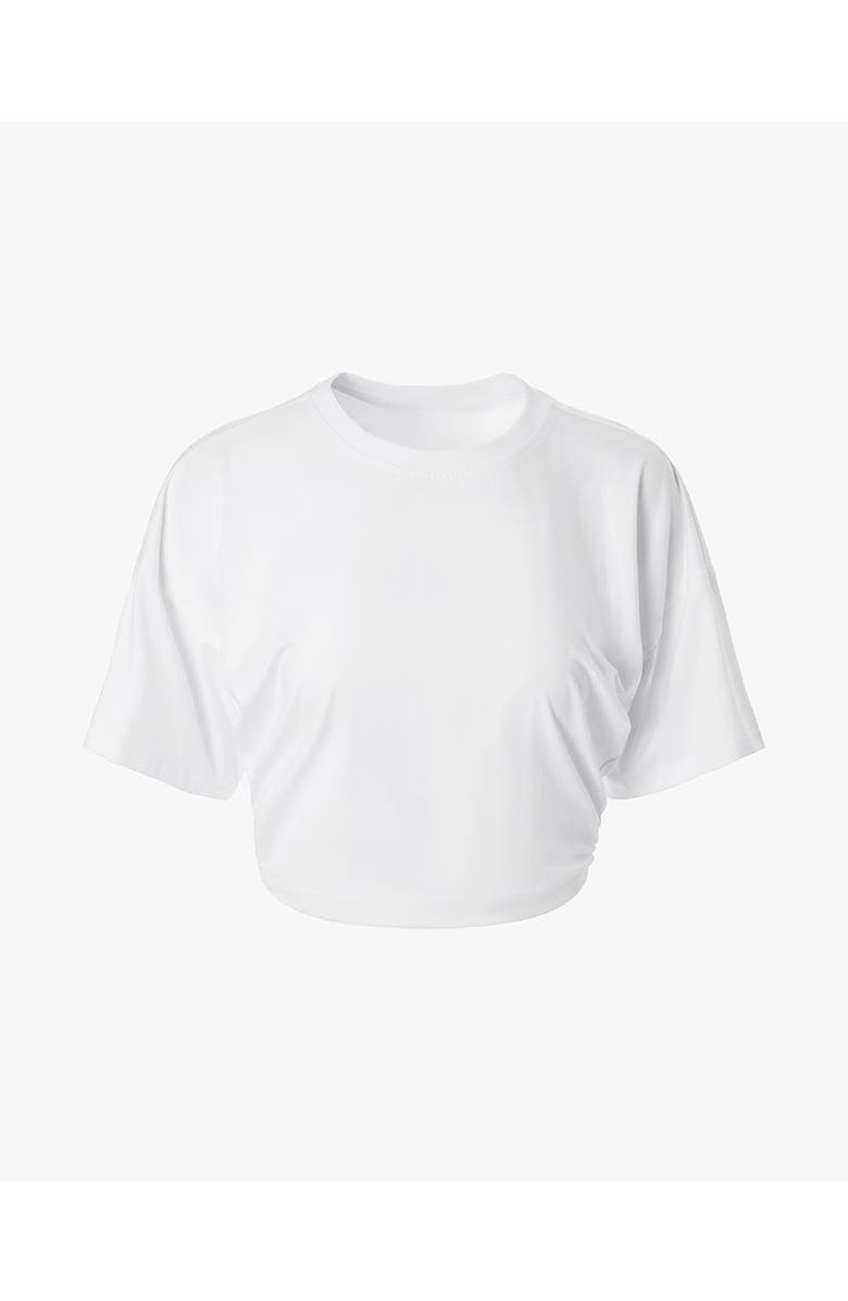 WeWoreWhat Ruched Cropped Tee, Alternate, color,