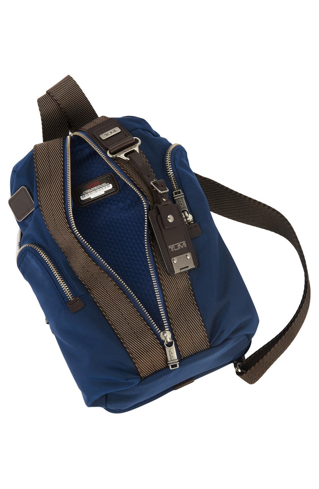 'Alpha Bravo - Monterey' Sling Bag, Alternate, color, BALTIC