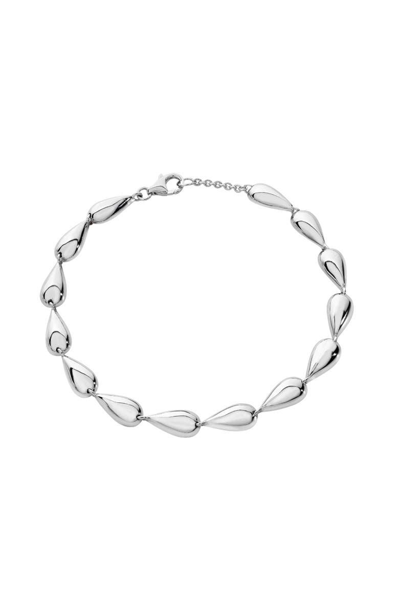 Lucy Quartermaine Tear Drop Full Bracelet, Main, color, Sterling Silver