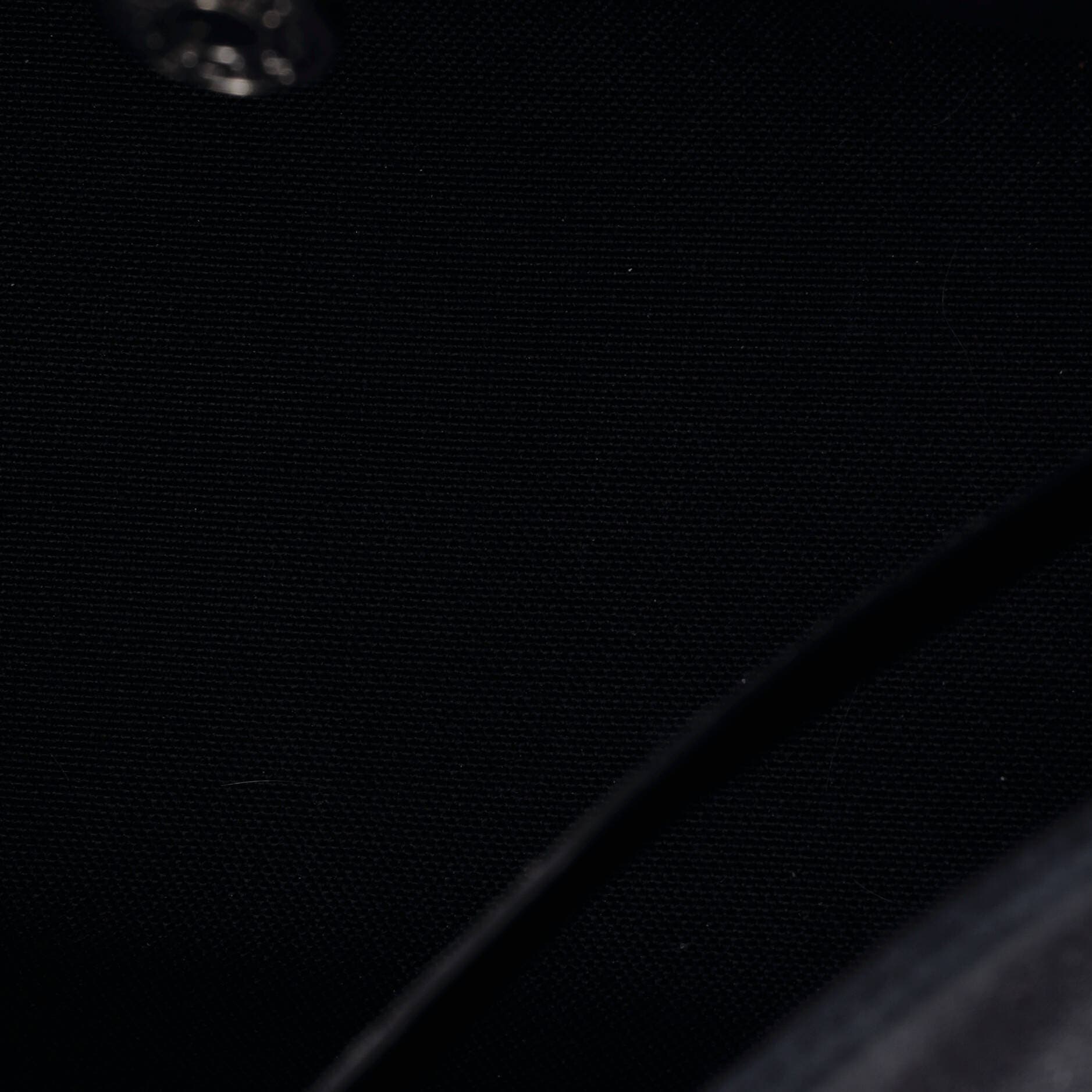 Pre-Owned Hermes Herbag Zip Leather and Toile 31, Alternate, color, Noir