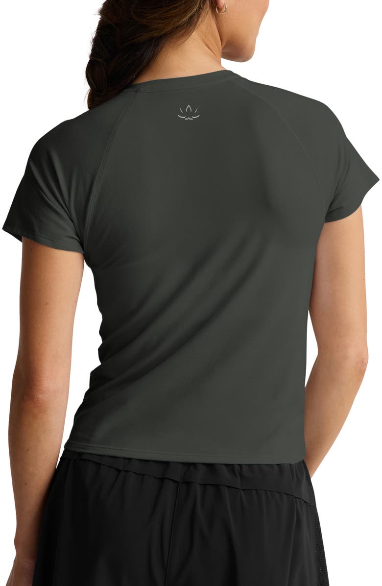 Beyond Yoga Breezeweight Active T-Shirt, Alternate, color, Slate Green