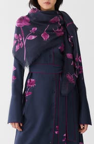 Lafayette 148 New York Cashmere & Silk Shawl