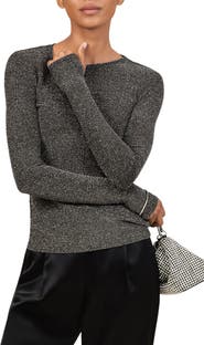 Reiss Seraphina Long Sleeve Top
