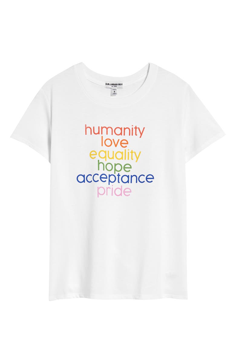 Sub_Urban Riot Pride List Graphic Tee, Alternate, color, 